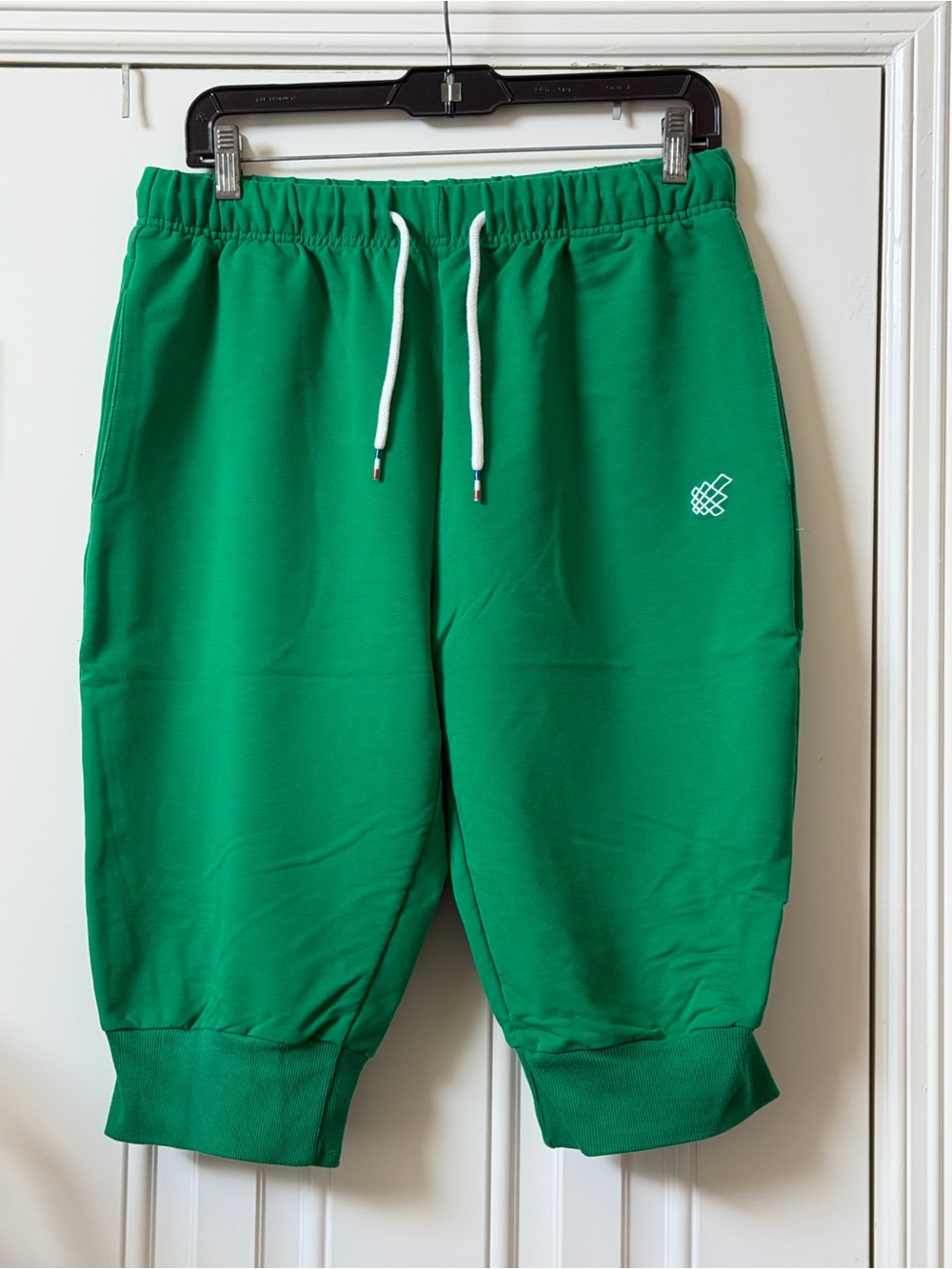 Jed North Green Cropped Jogger Sweatpants capris Shorts 3/4 pant, Men’s size XL